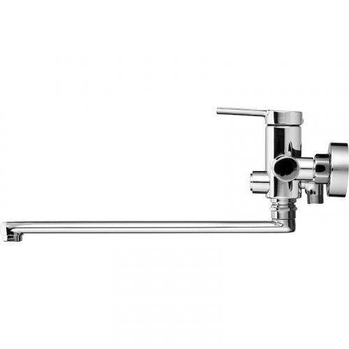 Смеситель для ванны Swedbe Diana 1050 универсальный Хром латунь на стену