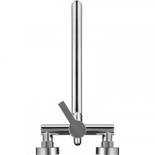 Смеситель для ванны Swedbe Diana 1050 универсальный Хром латунь на стену