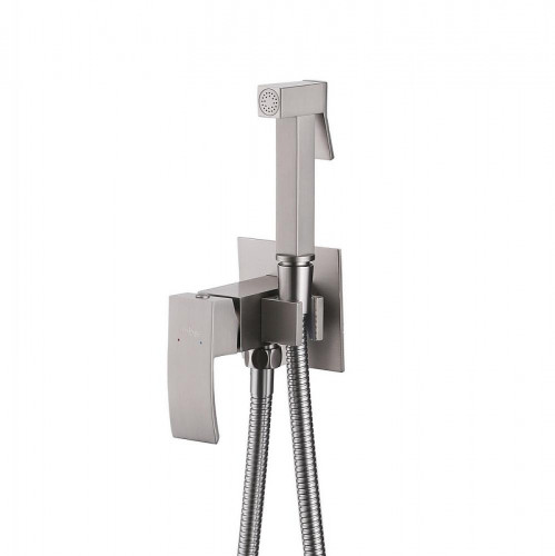 Гигиенический душ со смесителем Abber Wasserfall AF8625SP цвет Сатин