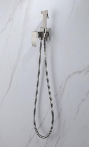Гигиенический душ со смесителем Abber Wasserfall AF8625SP цвет Сатин