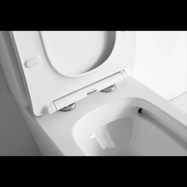 Унитаз компакт CeramaLux NS-2170 с бачком и сиденьем Микролифт фаянс напольный