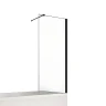 Шторка для ванны New Trendy NEW SOLEO Black x80 P-0080-WP