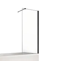 Шторка для ванны New Trendy NEW SOLEO Black x80 P-0080-WP