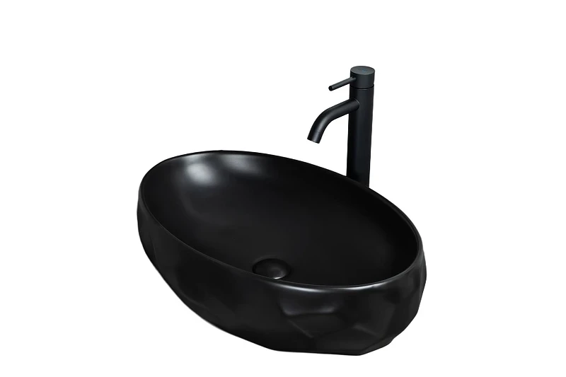 Раковина-чаша Gid Lago 60 Bm9030wx 53385 цвет Черный матовый