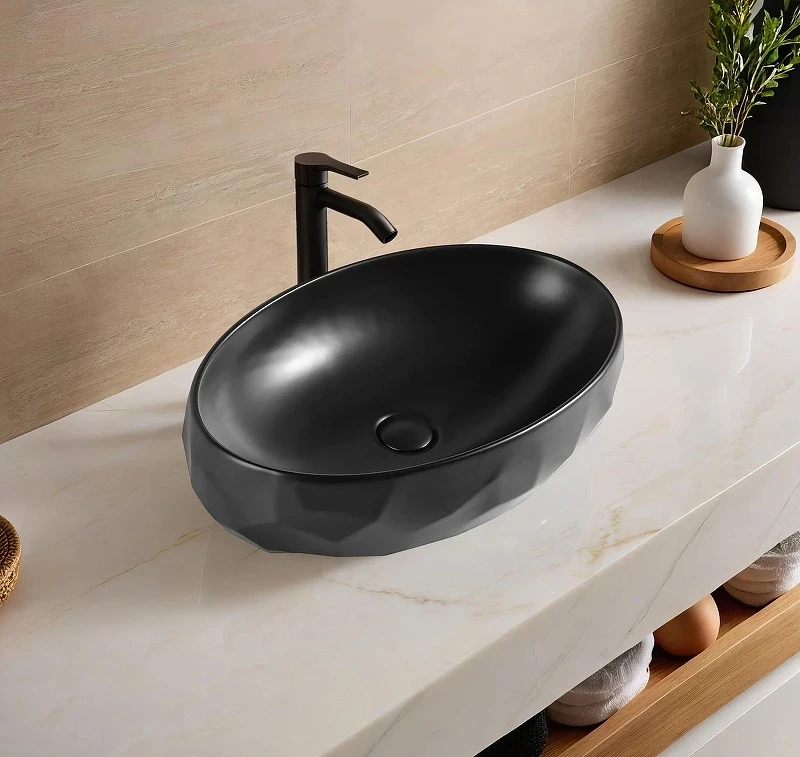 Раковина-чаша Gid Lago 60 Bm9030wx 53385 цвет Черный матовый