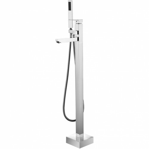 Смеситель для ванны Swedbe Spira 4007 Хром латунь на пол