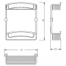 Полка корзина Migliore Complementi 22039 Хром