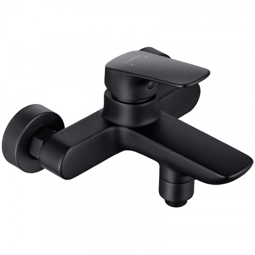 Смеситель для ванны Aquatek Вега AQ1040MB Черный матовый латунь на стену