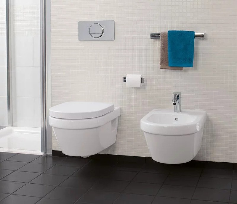 Унитаз Villeroy&Boch Architectura 5684H101 подвесной с сиденьем Микролифт