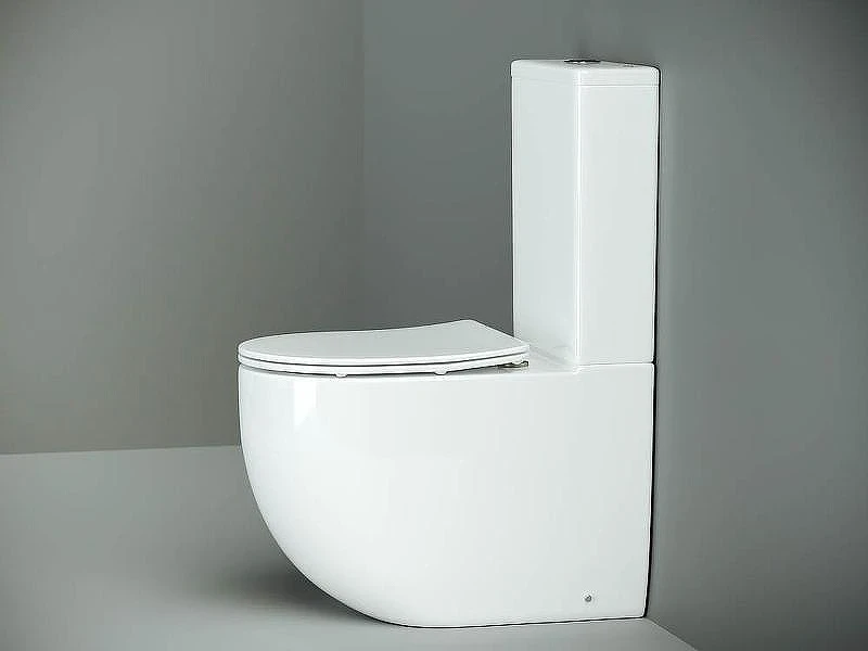 Унитаз компакт Ceramicanova Metropol CN4001 с бачком и сиденьем Микролифт