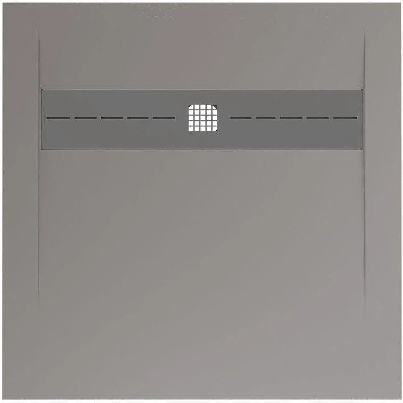 Душевой поддон из искусственного камня Allen Brau Infinity 90x90 8.21001-PGM цвет Серый