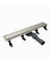 Душевой лоток Cezares Движение (Slider) SLIDER-LD-60-Cr с решеткой цвет Хром