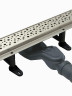 Душевой лоток Cezares Движение (Slider) SLIDER-LD-60-Cr с решеткой цвет Хром
