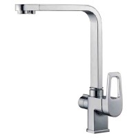 Смеситель для кухни ZorG Clean Water ZR 334 YF Хром однорычажный