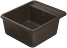 Кухонная мойка Aquaton Беллис 57 1A724932BS280 Кофе искусственный камень (литьевой мрамор) встраиваемый