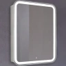 Зеркальный шкаф Azario Фиджи 50 LED-00002362 с подсветкой Белый МДФ / ЛДСП, стекло