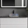 Раковина-чаша Ceramicanova Cristal 36 CN6059 Неон стекло накладная