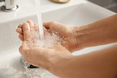 Смеситель для раковины Hansgrohe Rebris E 72560000 Хром