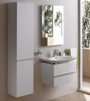 Шкаф пенал Laufen Case 35 L 4.0202.1.075.463.R подвесной Белый матовый