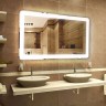 Зеркало Art&Max Latina AM-Lat-1200-800-DS-F с подсветкой с сенсорным выключателем стекло