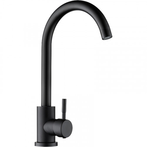 Смеситель для кухни Orange Steel M99-009b Черный матовый