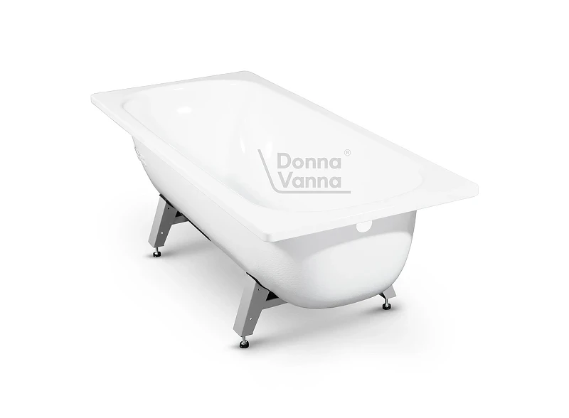 Стальная ванна ВИЗ Donna Vanna 170x70 DV-75901 цвет Белая орхидея без антискользящего покрытия