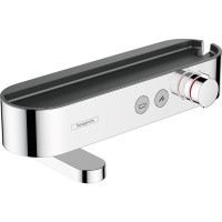 Смеситель для ванны Hansgrohe ShowerTabletSelect 400 24340000 с термостатом Хром латунь на стену