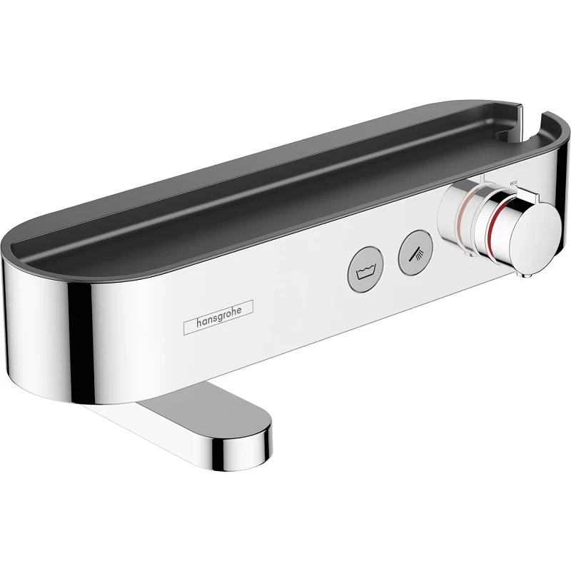 Смеситель для ванны Hansgrohe ShowerTabletSelect 400 24340000 с термостатом Хром латунь на стену