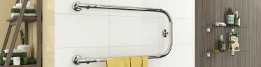Водяной полотенцесушитель Сунержа Стилье П-образный 500х500 00012-5050 Хром нержавеющая сталь