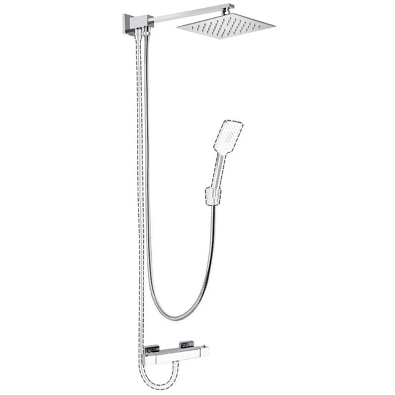 Верхний душ Paini Milano 50CR759TCASQET9 Хром
