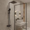 Душевая система Oliveeka D OL-739901-CR с термостатом цвет Хром