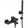 Смеситель для ванны Ideal Standard Ceraline BC270XG Черный шелк латунь на стену