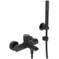 Смеситель для ванны Ideal Standard Ceraline BC270XG Черный шелк латунь на стену