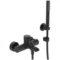 Смеситель для ванны Ideal Standard Ceraline BC270XG Черный шелк латунь на стену