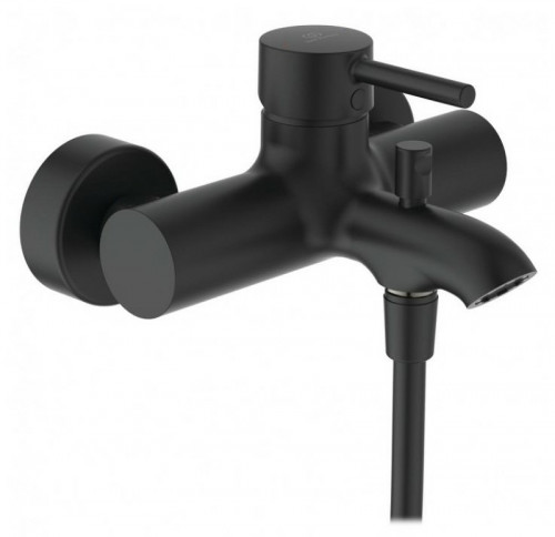 Смеситель для ванны Ideal Standard Ceraline BC270XG Черный шелк латунь на стену