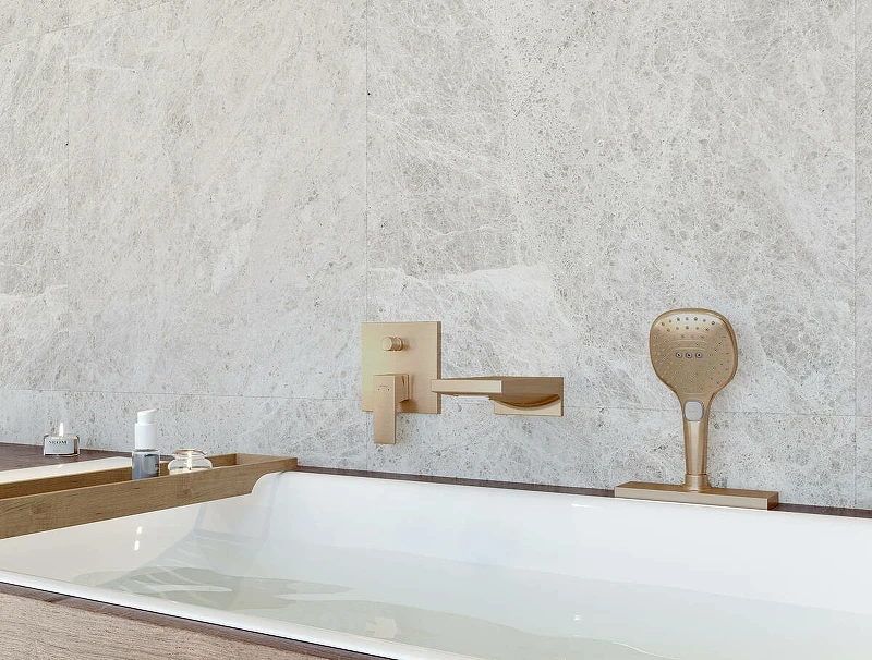 Смеситель для душа Hansgrohe Metropol 32545140 Шлифованная бронза латунь встраиваемый