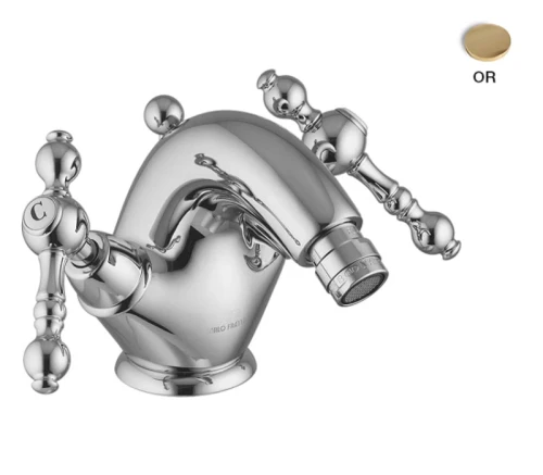 Смеситель для биде Fima Carlo Frattini Epoque F5062/2OR цвет Золото