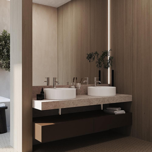 Раковина Aqueduto Espiral 46 ESP0610 цвет Белый глянцевый