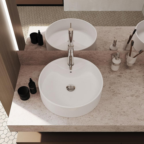 Раковина Aqueduto Espiral 46 ESP0610 цвет Белый глянцевый