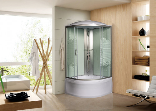 Душевая кабина Мономах XL 80x80x43 С МЗ 10000012113 без гидромассажа