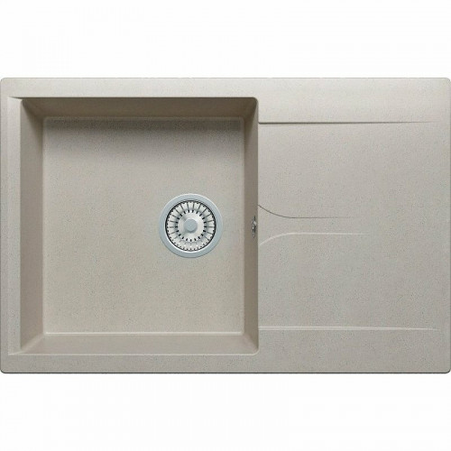Кухонная мойка Polygran Gals-760 №14 290570 Серая искусственный камень (литьевой мрамор) встраиваемый