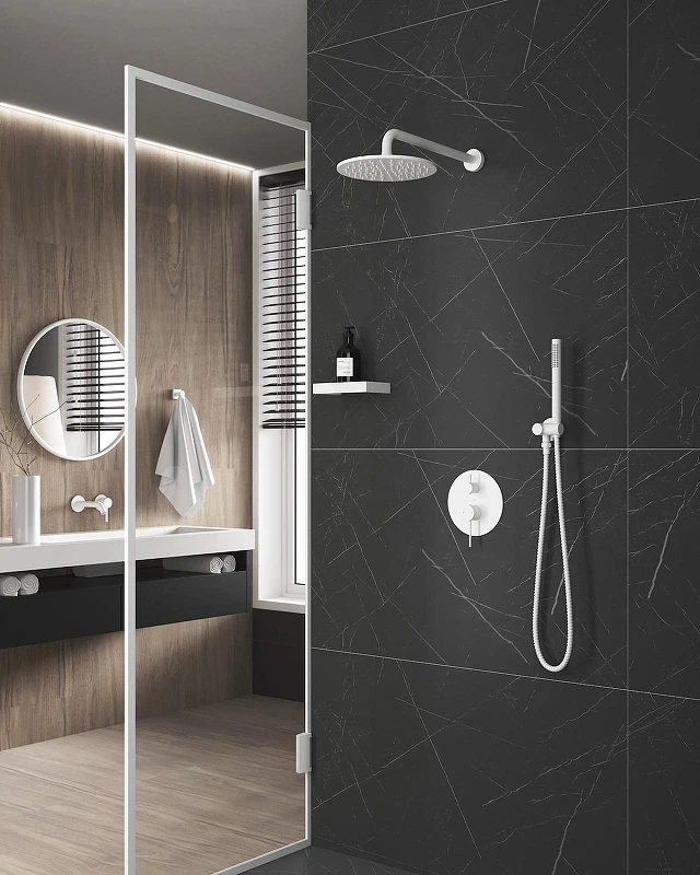 Душевая система Timo Saona SX-2369/16SM цвет Белый матовый