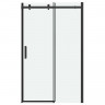 Душевая дверь Grossman Classic 140 100.K33.04.140.21.00 профиль Черный матовый стекло прозрачное