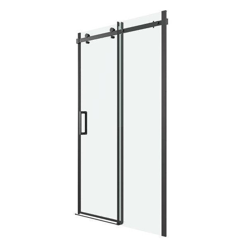 Душевая дверь Grossman Classic 140 100.K33.04.140.21.00 профиль Черный матовый стекло прозрачное