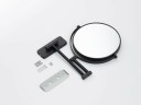 Косметическое зеркало Schein 9341MB Черное матовое