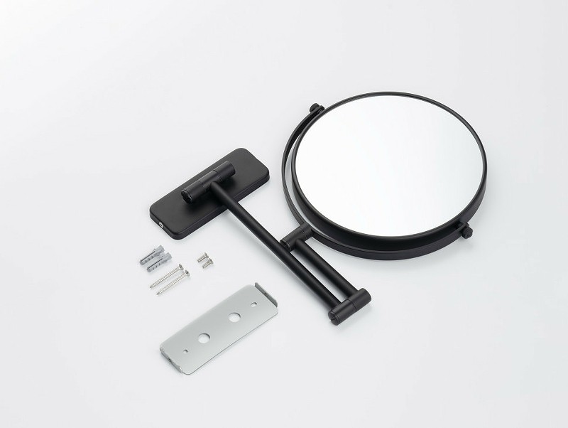 Косметическое зеркало Schein 9341MB Черное матовое