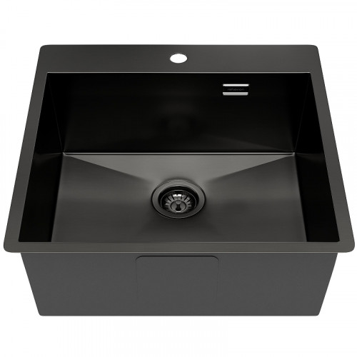 Кухонная мойка Reflexion Iseo 50 RX2250BL цвет Оружейная сталь