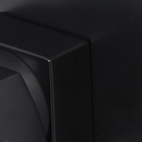 Верхний душ WasserKRAFT A077 Черный матовый пластик