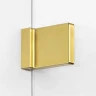 Душевой уголок New Trendy Avexa Gold 120х90 R EXK-1769 профиль Брашированное золото стекло прозрачное