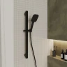 Ручной душ Milardo Ideal Spa 1F ILS1FBSM18 Черный матовый